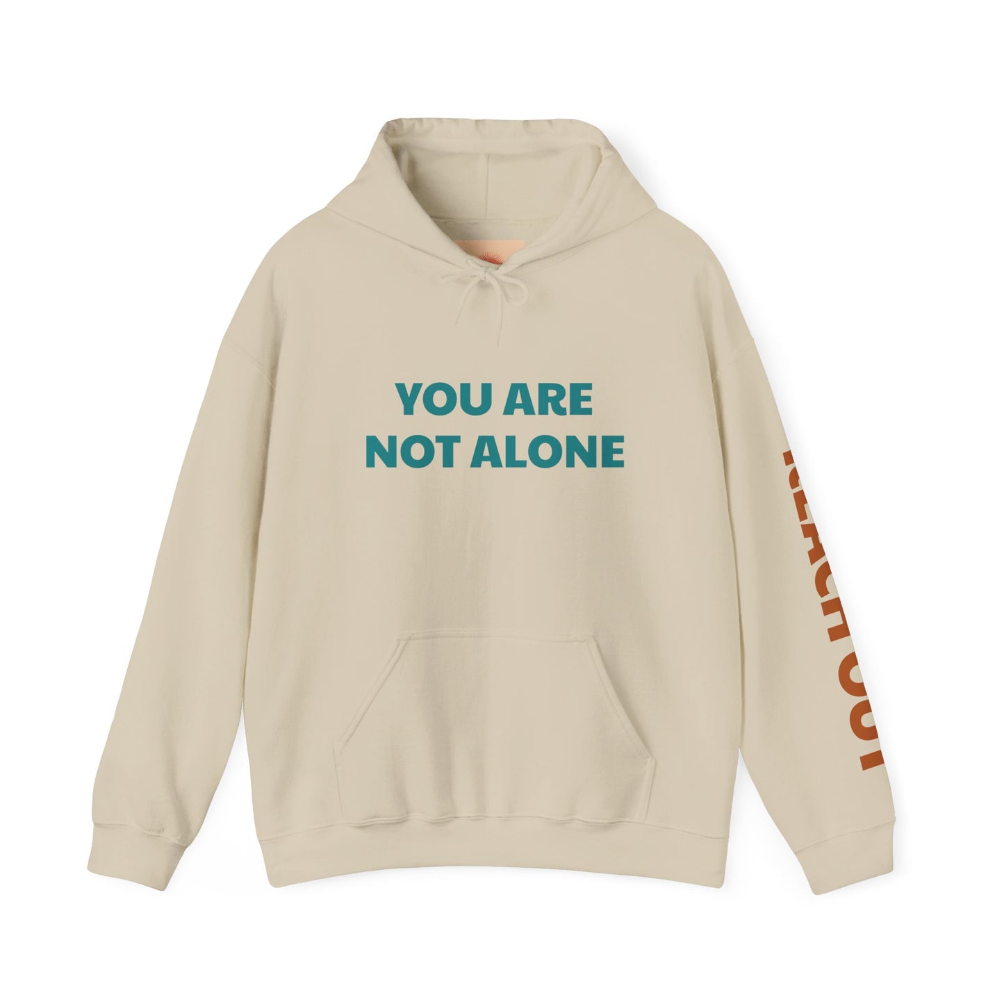 You Are Not Alone Hoodie | Mental Health Awareness, Comfort Sweatshirt
